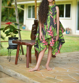 Coradorables - Girls Ginger Handkerchief Dress