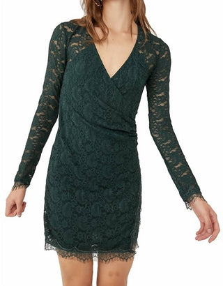Free People - PEARL LACE MINI DRESS