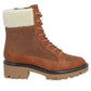 Violet & Red - Women's Alexa Leather Lace Up Bootie