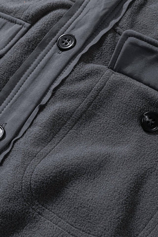 Dear Lover - Turn Down Collared Shacket