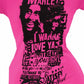 Bob Marley - Women's Wanna Love Ya T-shirt