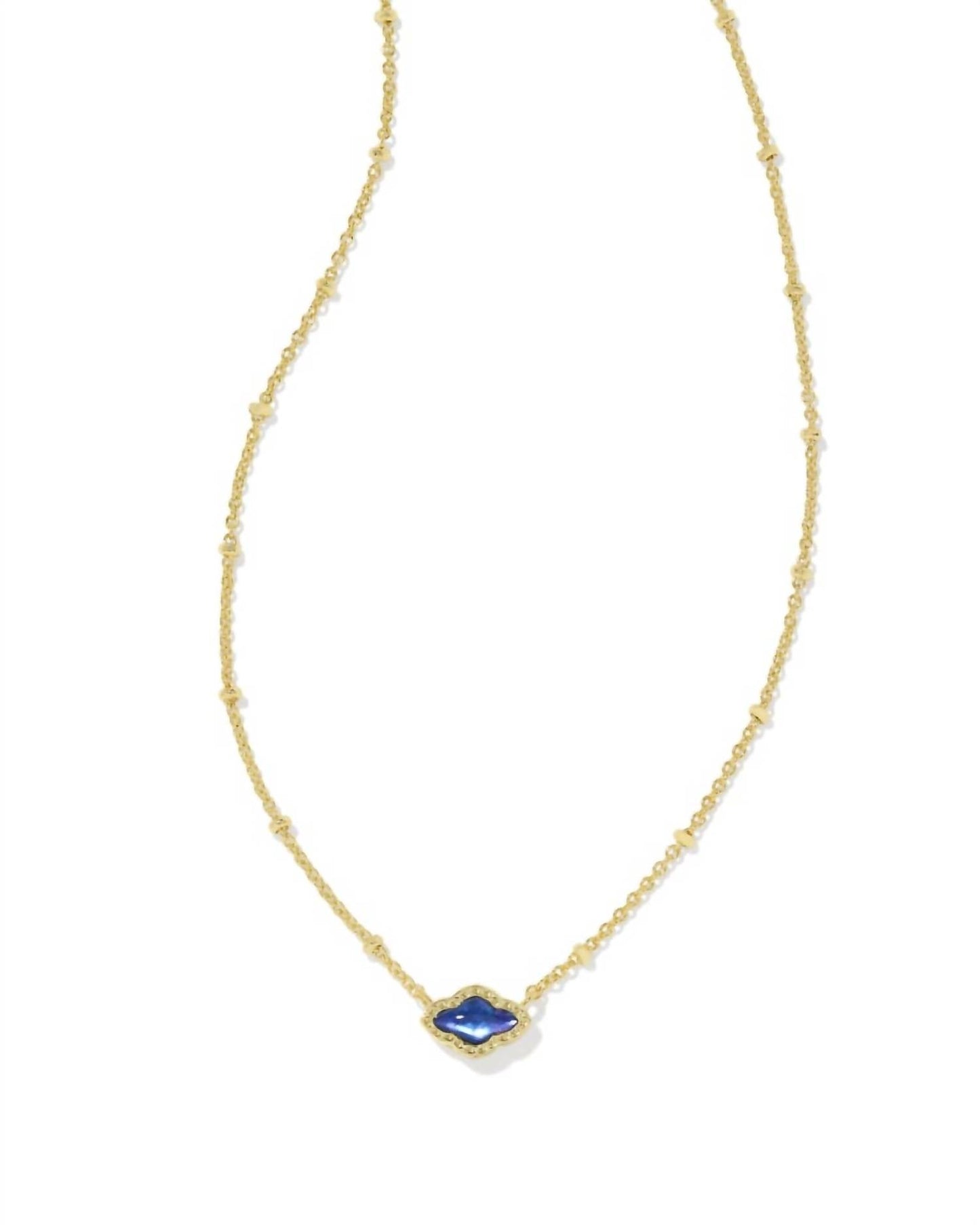 Kendra Scott - Women's Mini Abbie Satellite Short Pendant Necklace