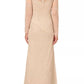 Adrianna Papell - Beaded Long-sleeve Gown