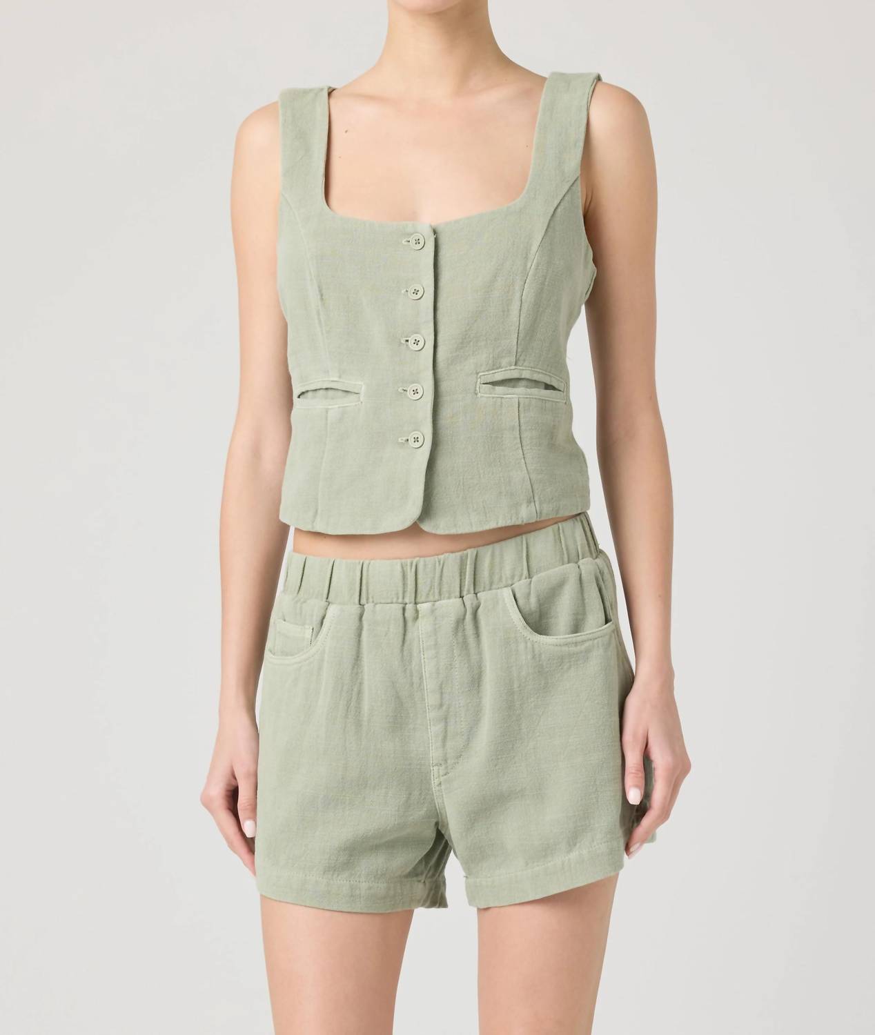 Blanknyc - Women's Desert Sage Vest