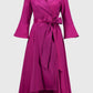 Joseph Ribkoff - Stretch Taffeta Wrap Dress