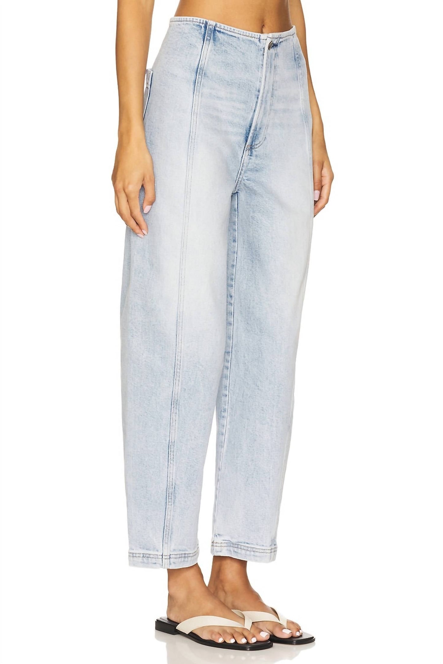Pistola - Blair High Rise Seamed Barrel Jeans