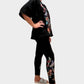 Johnny Was - CORA HOODED SHORT SLEEVE SWEATSHIRT