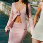 Asta Resort - Rosie V-neck Long Sleeve Cardigan