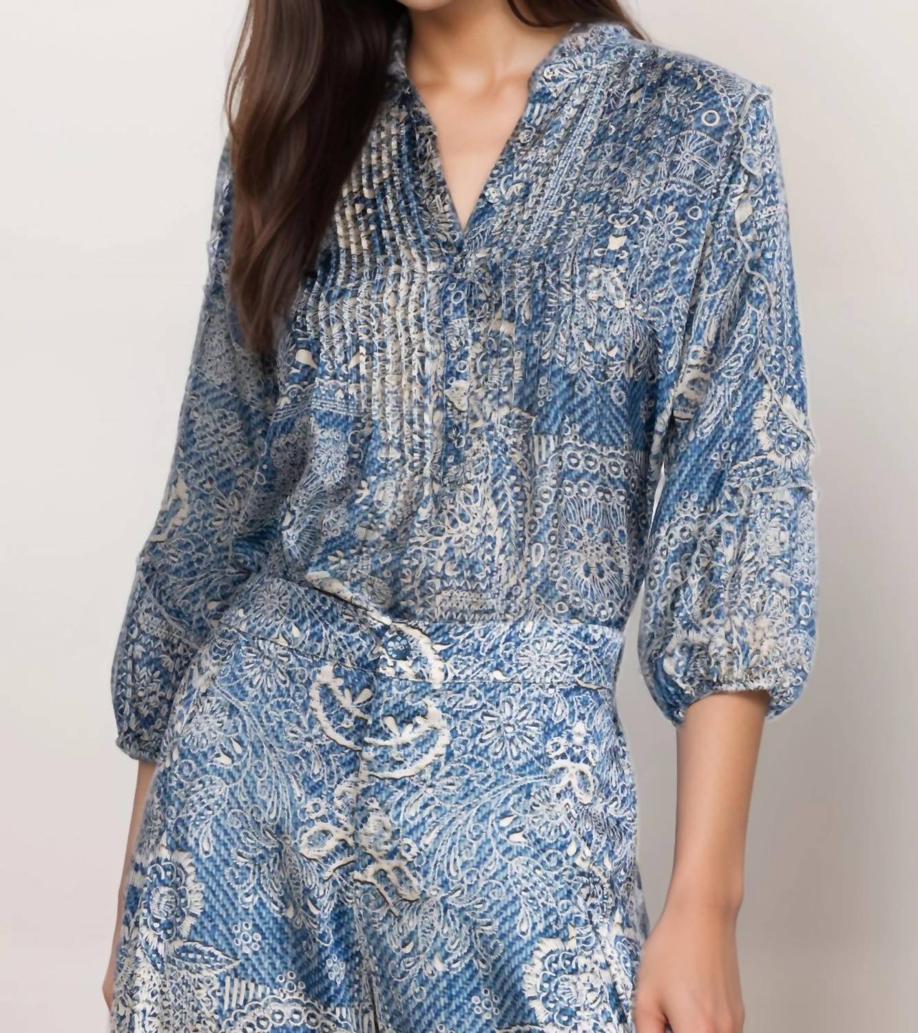 Johnny Was - Zeeland Blouse