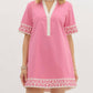 Entro - Collared Mini Dress