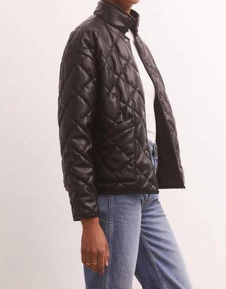 Z Supply - HERITAGE FAUX LEATHER JACKET