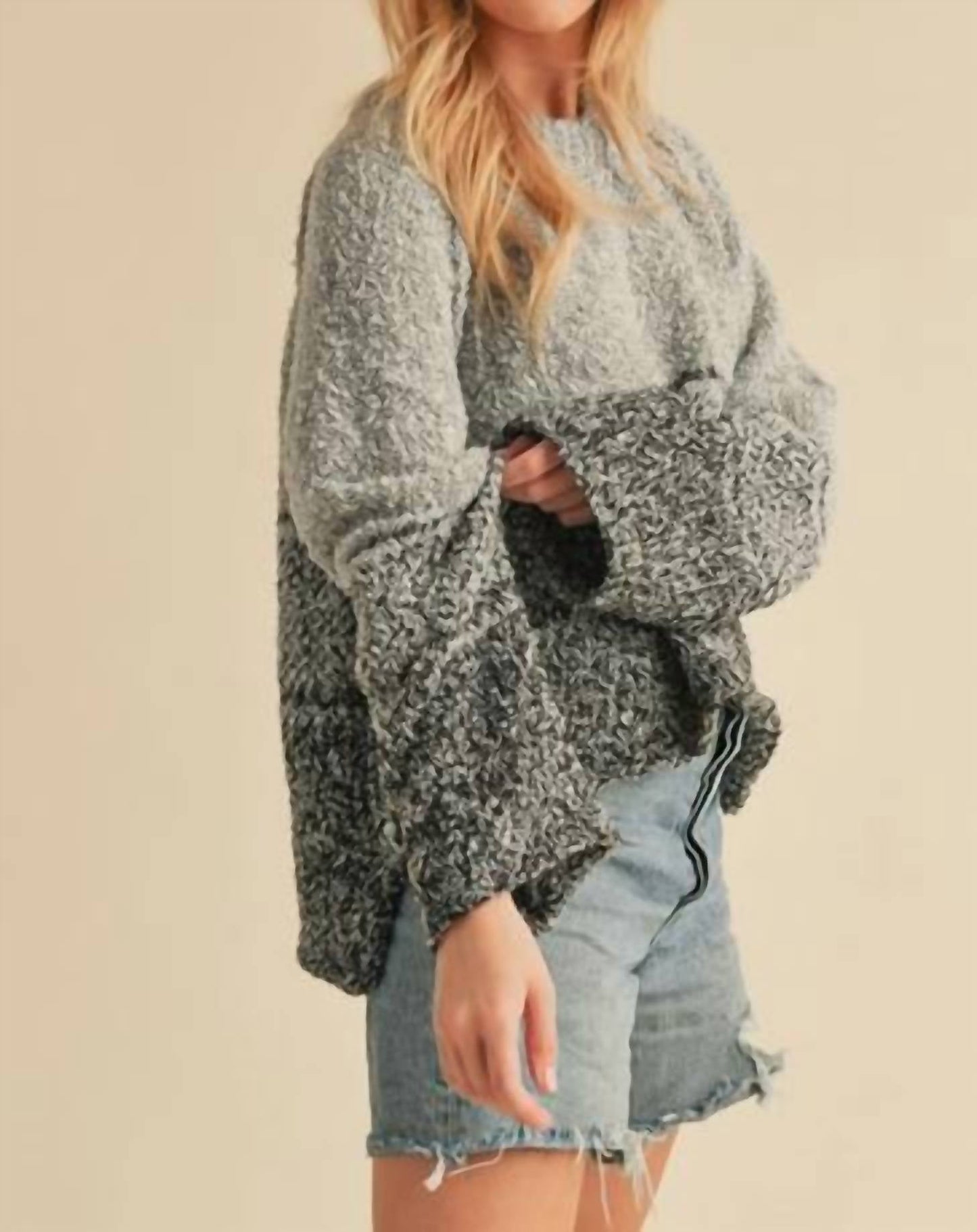 Aemi + Co - Fraya Wide Sleeves Sweater