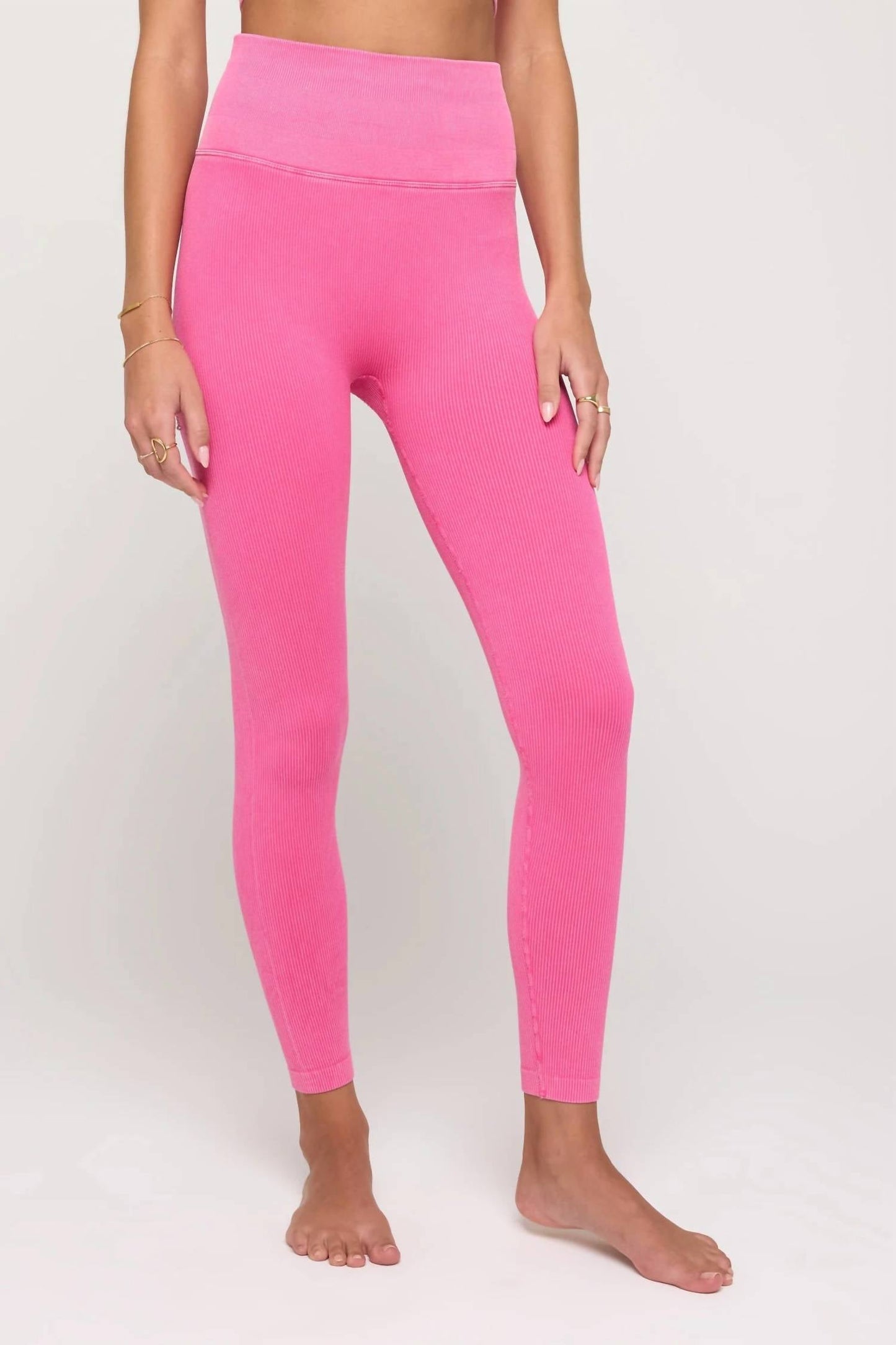 Spiritual Gangster - Power Moves Ribbed Leggings