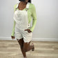 Judy Blue - Distressed Denim Overall Shorts