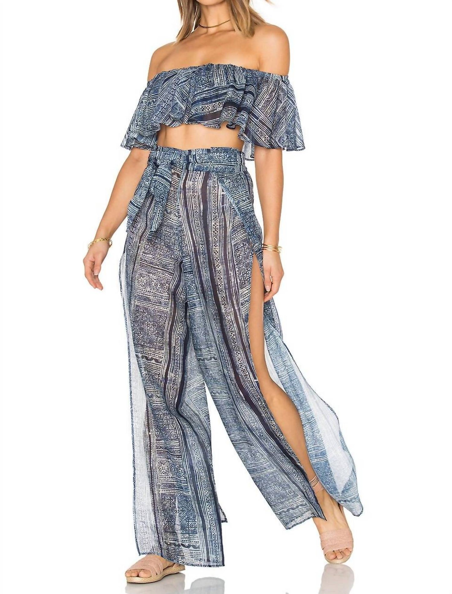 Soah - Women's Maya Ruffle Off Shoulder Top