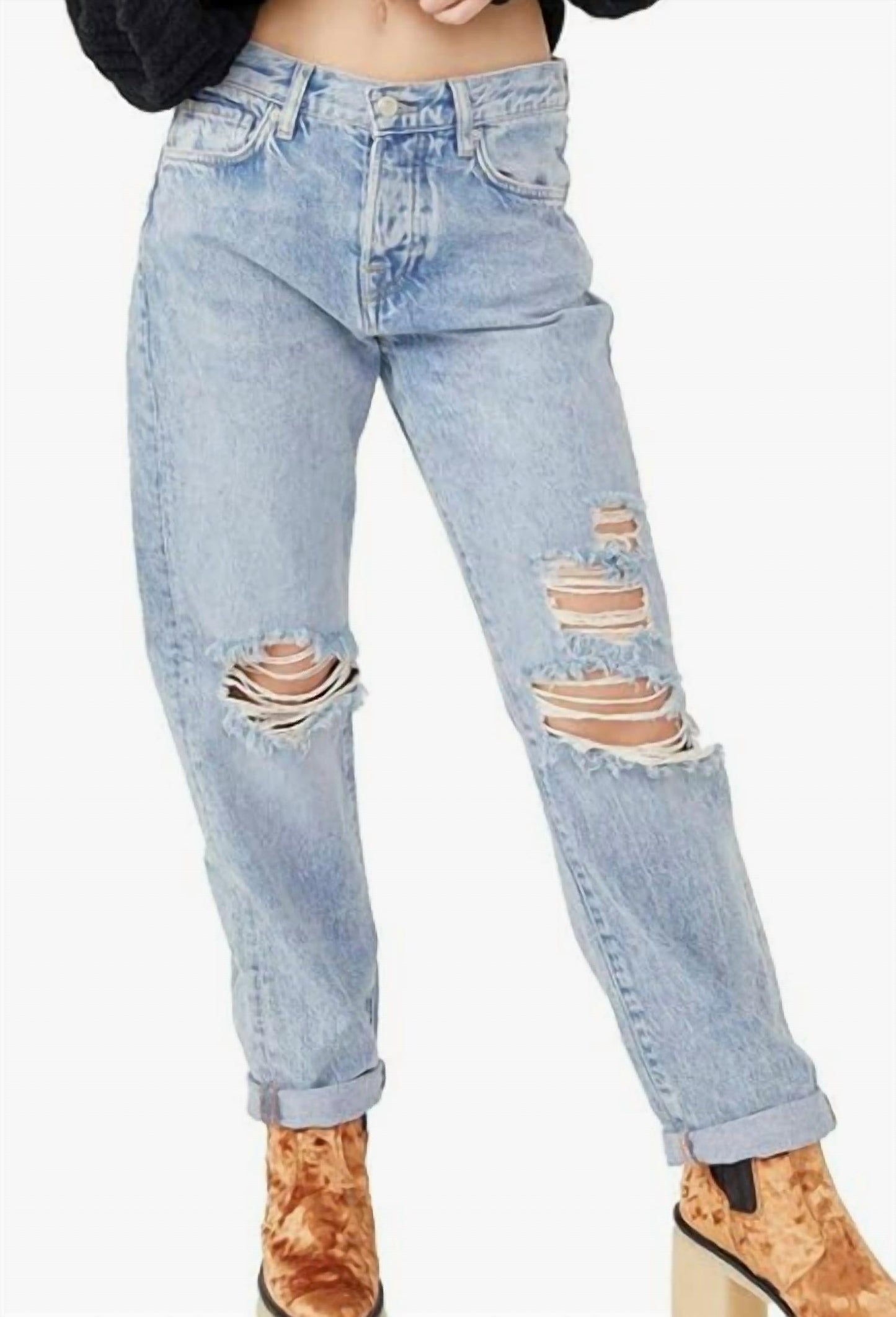Free People - Bren Boyfriend Jean