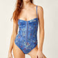 Free People - Printed Night Rhythm Bodysuit