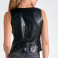 Elan - Faux Leather Vest