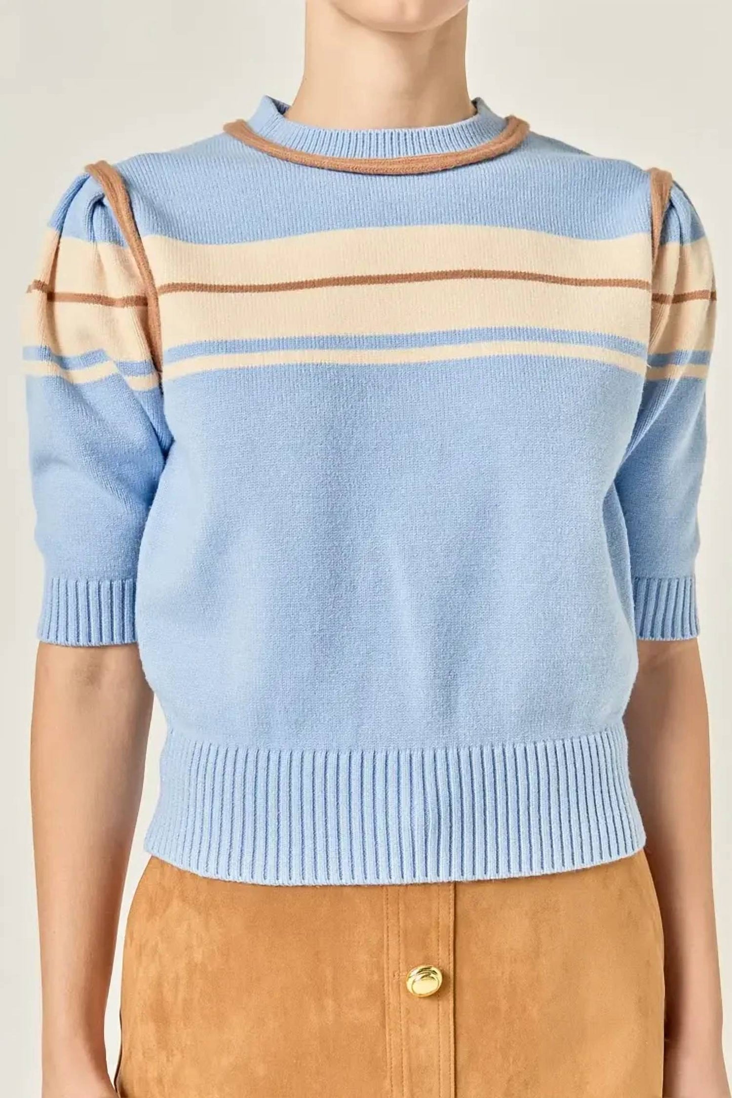2.7 August Apparel - Jessica Sweater Top