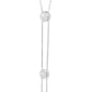 Diana M Jewels - 0.35 Cts Hanging Diamonds Pendant