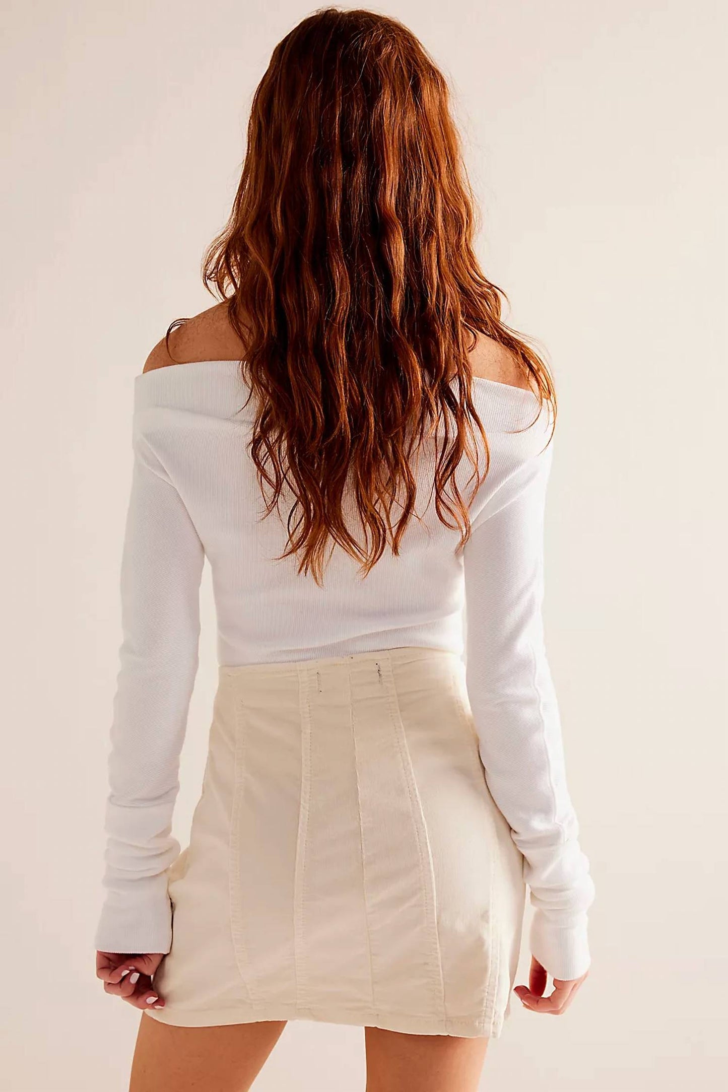 Free People - Layla Corduroy Mini Skirt