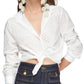 Vilagallo - Tea Pineapple Eyelet Shirt