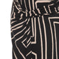 Joseph Ribkoff - Geometric Faux Wrap Midi Skirt