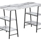 Computer Desk for Home Office with Storage Shelves