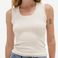 Lna - Deep U Ribbed Tank Top