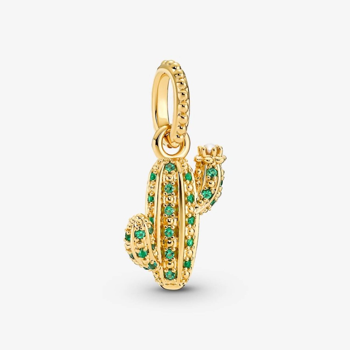 Pandora - Sparkling Desert Catcus Pendant