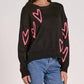 Elan - Heart Sweater