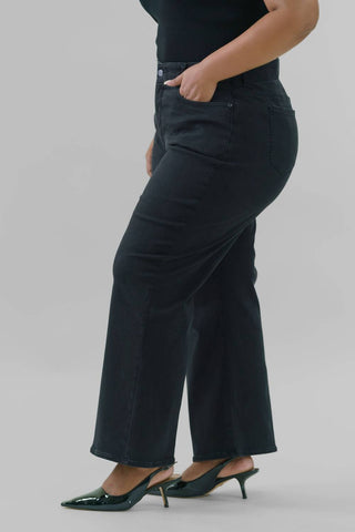 Nydj - Waist Match High Rise Major Wide Leg Jeans