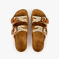 Isabel Marant - Women's Lelik Calfskin Leather Flame Pattern Sandals
