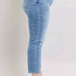 Judy Blue - Mid Rise Vintage Wash Slim Jeans