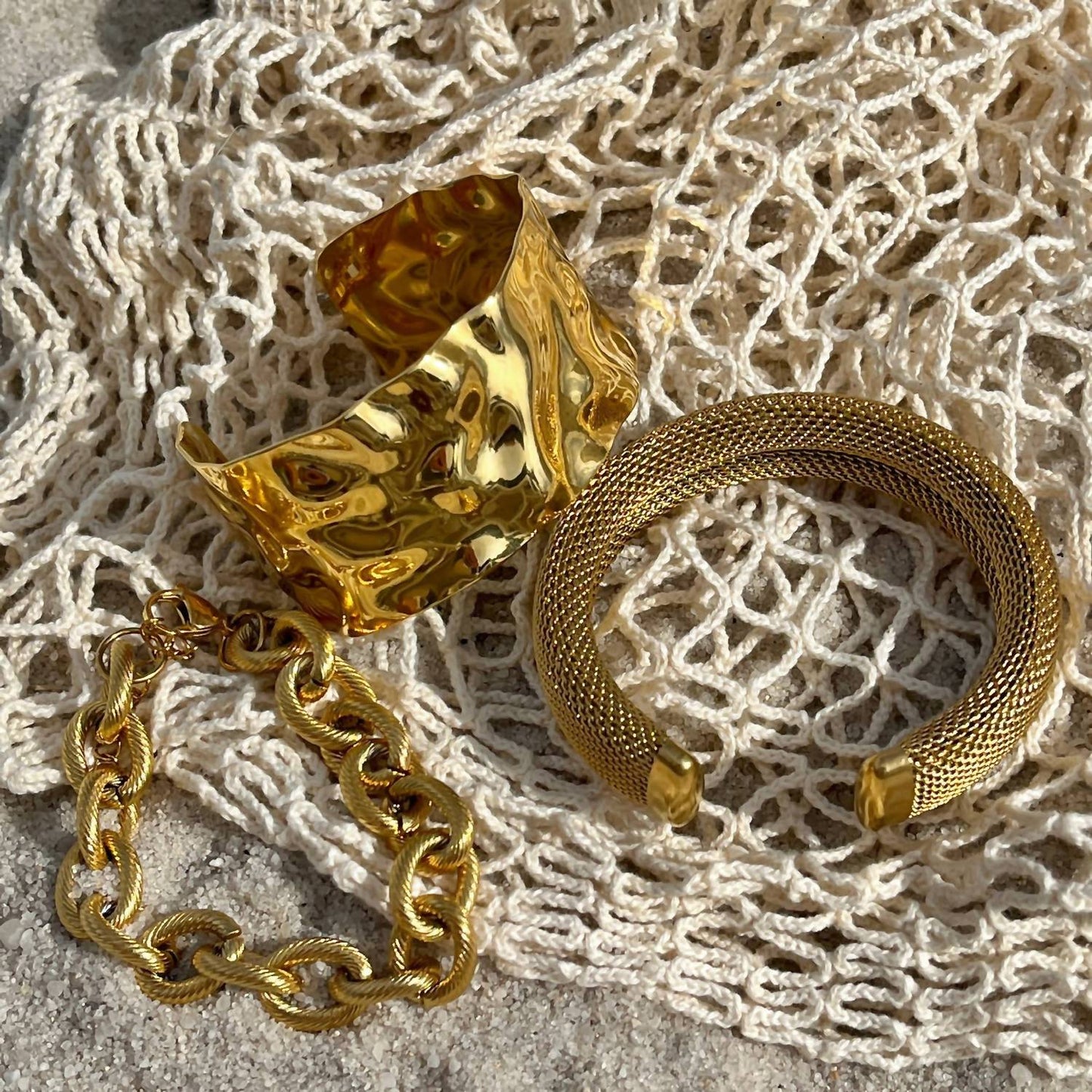 Ellie Vail - Women's Roxi Hammered Cuff Bracelet