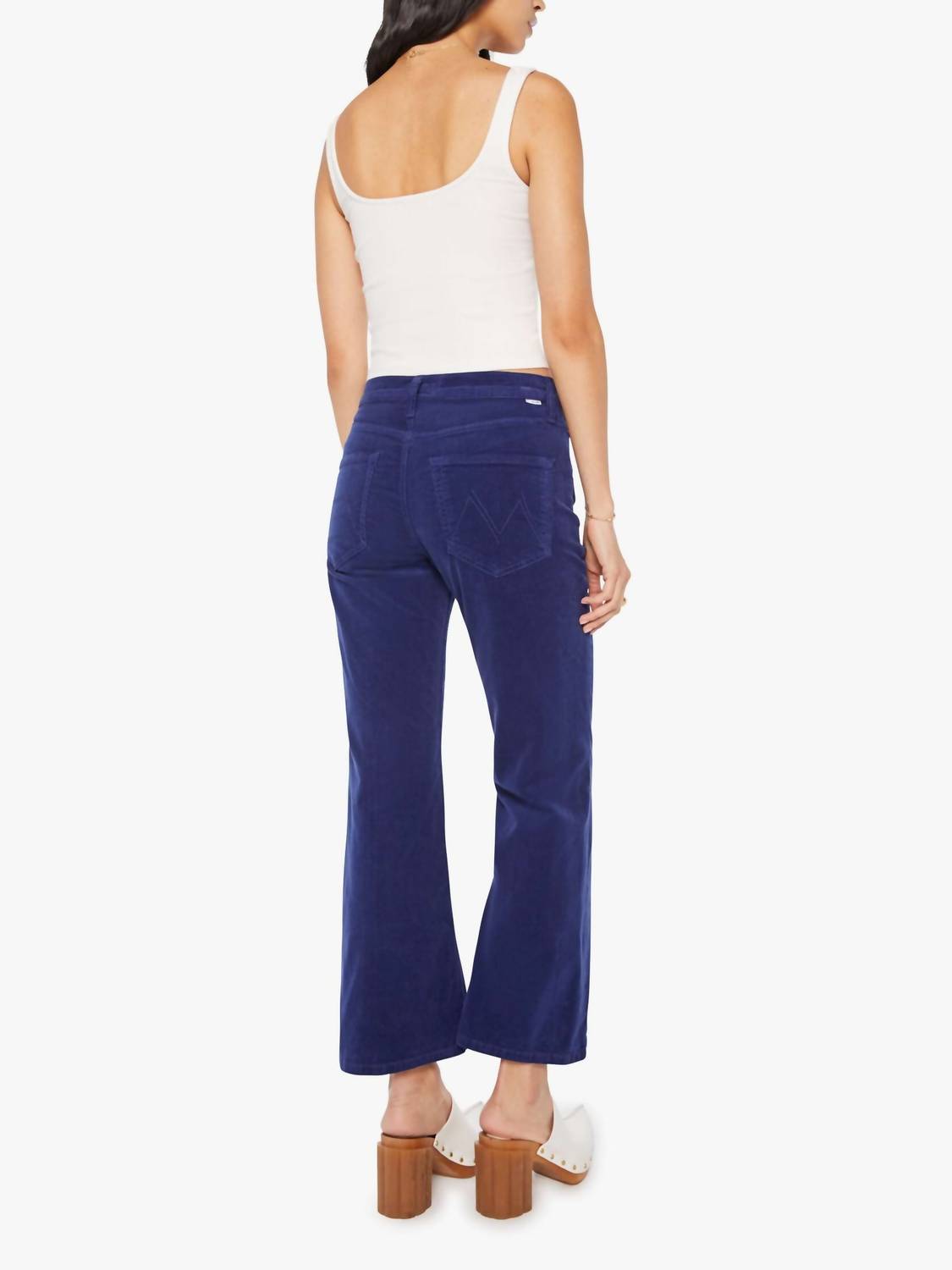 Mother - Bookie Flood Cord Bootcut Pants