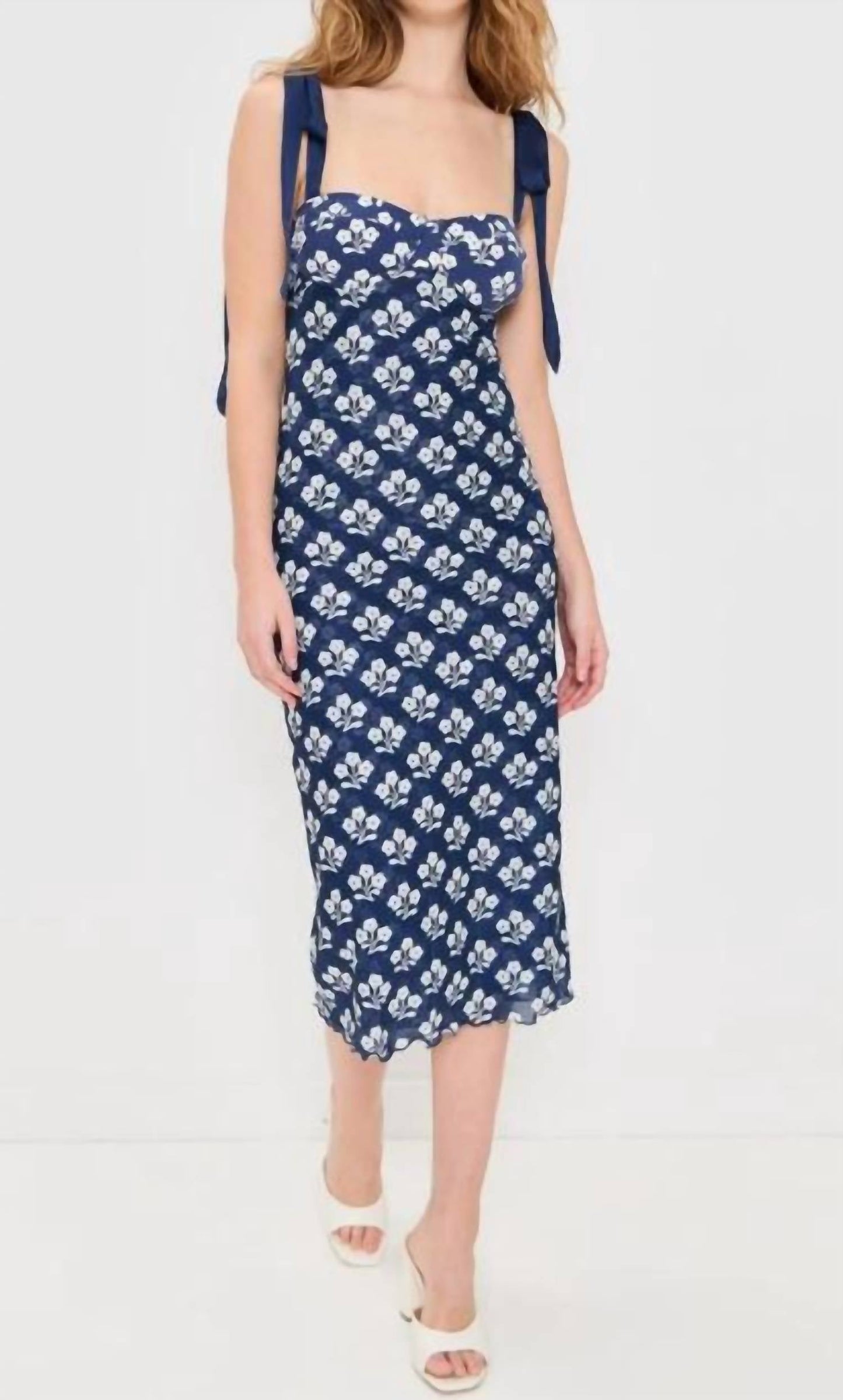 Free People - Printed Got Glam Slip Dress