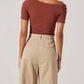 Astr - Saylah Off Shoulder Twist Top