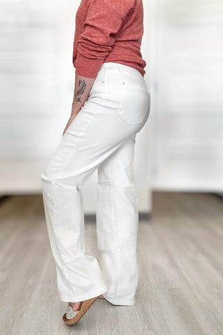Judy Blue - High Waist Wide Leg Jeans