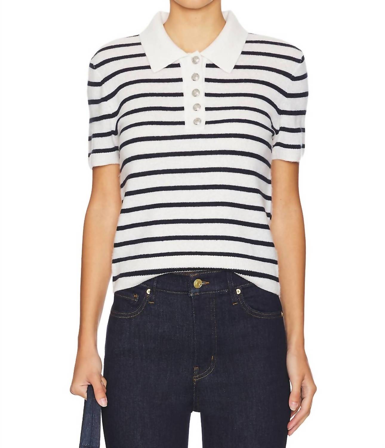 Veronica Beard - Brandt Cashmere Polo