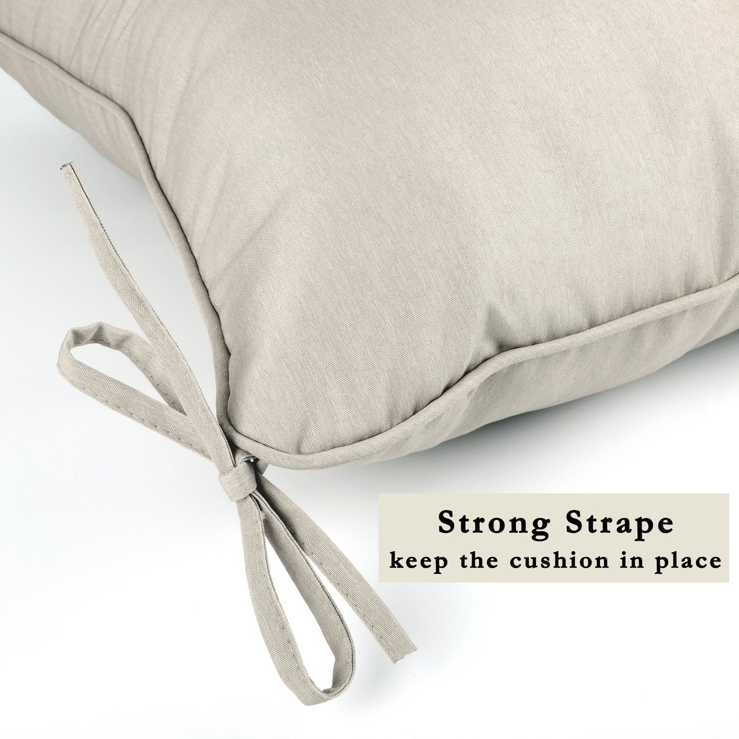 Outdoor Deep Seat Cushions for Patio Furniture Waterproof Set