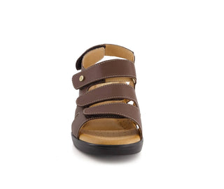 Andrea - Women's Premium Comfort Wedge Fisherman Leather Sandals