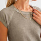 Free People - Riley Crew Neck Tee