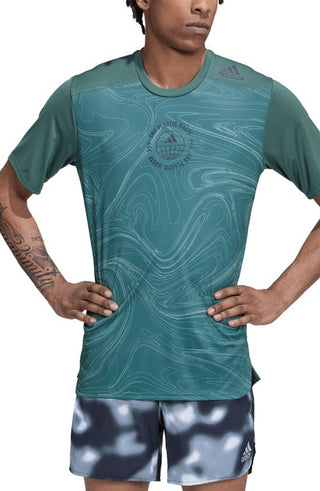 adidas Men's Running Performance T-Shirt - Medium