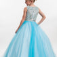 Rachel Allan - Crystal Embellished Soft Tulle Ball Gown