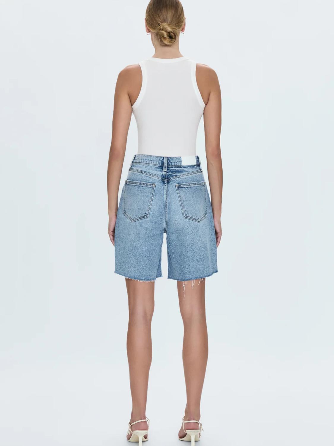 Pistola - Kaylee High Rise Loose Denim Short