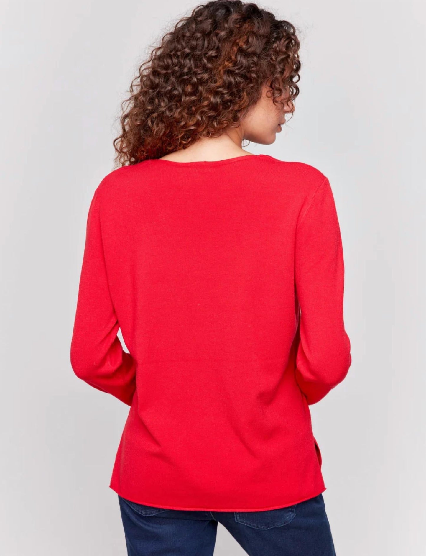 Charlie B - Basic V-neck Sweater