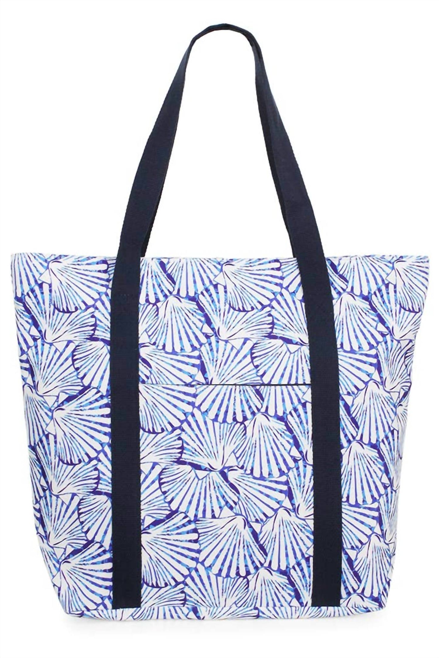 Hana - Women's Shell Pattern Tropical Print Vacation Travel Tote Bag