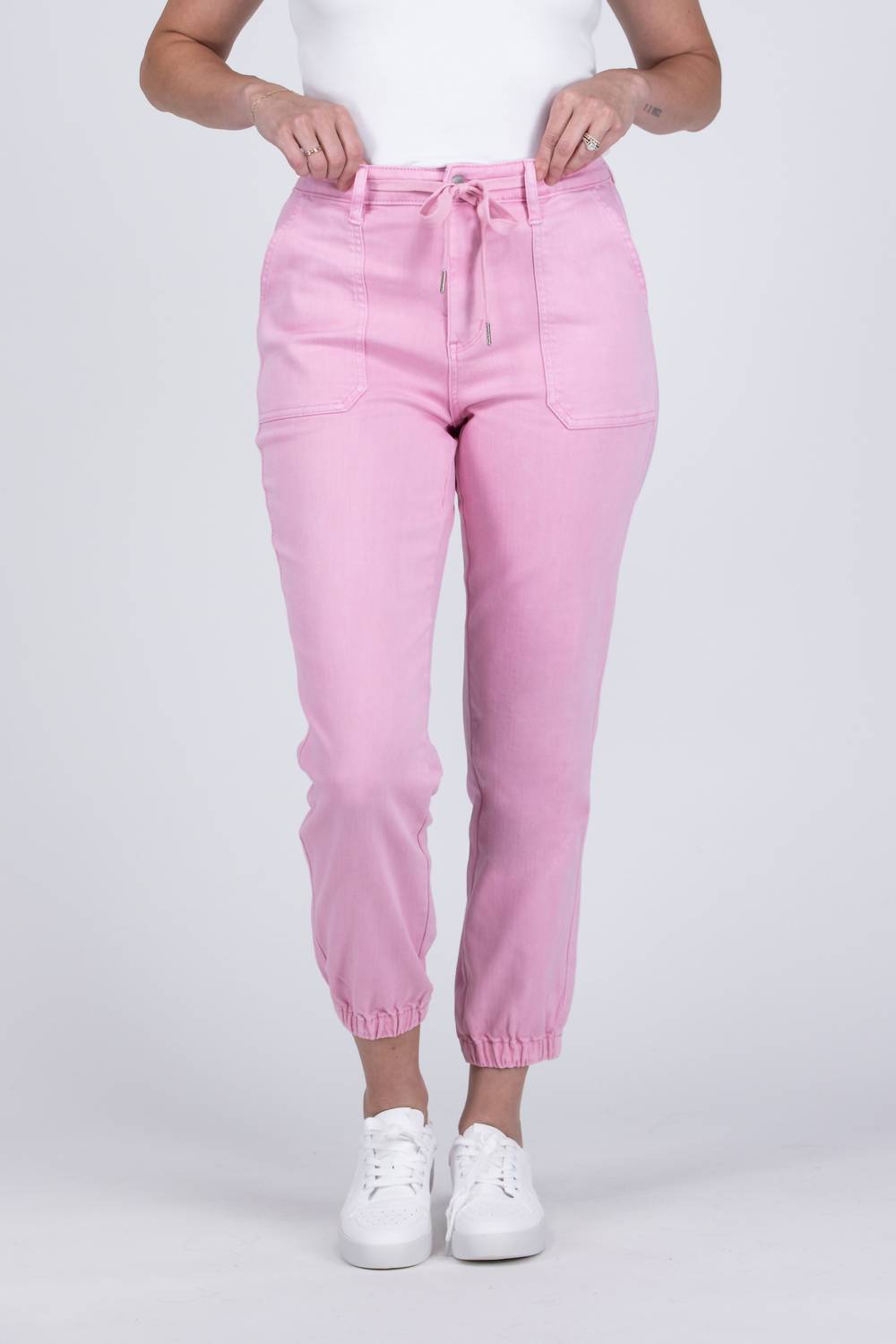Judy Blue - The Josie High-Rise Garment Dyed Denim Jogger