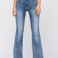 Judy Blue - Mid Rise Trouser Flare Jeans